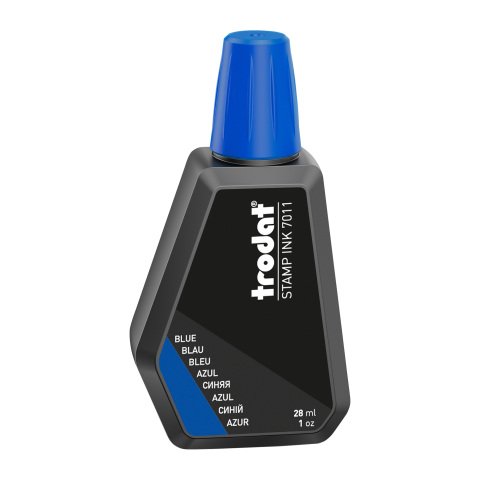 Recambio de tinta, frasco 28 ml, Azul.