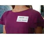 Etiquettes badges 41 x 89 mm Dymo - Rouleau de 300