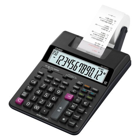 Print calculator Casio HR-150RCE + network adapter 
