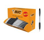 Pack de 30 stylos bille Atlantis Bic rétractables + 6 offerts