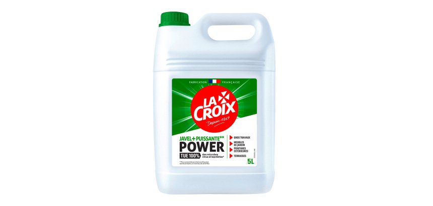 Eau de Javel La Croix Power - Bidon de 5 L