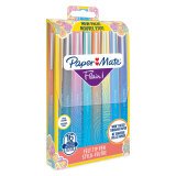 Viltstift Papermate Flair medium schrijven - Pak met 16 geassorteerde kleuren