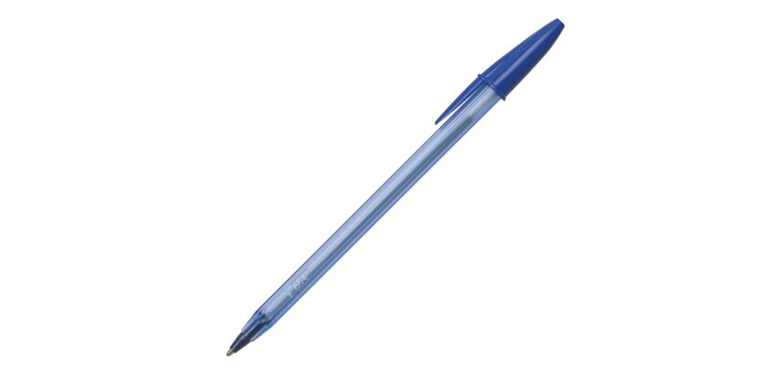 Balpen Bic Cristal Soft met dop 1,2 mm