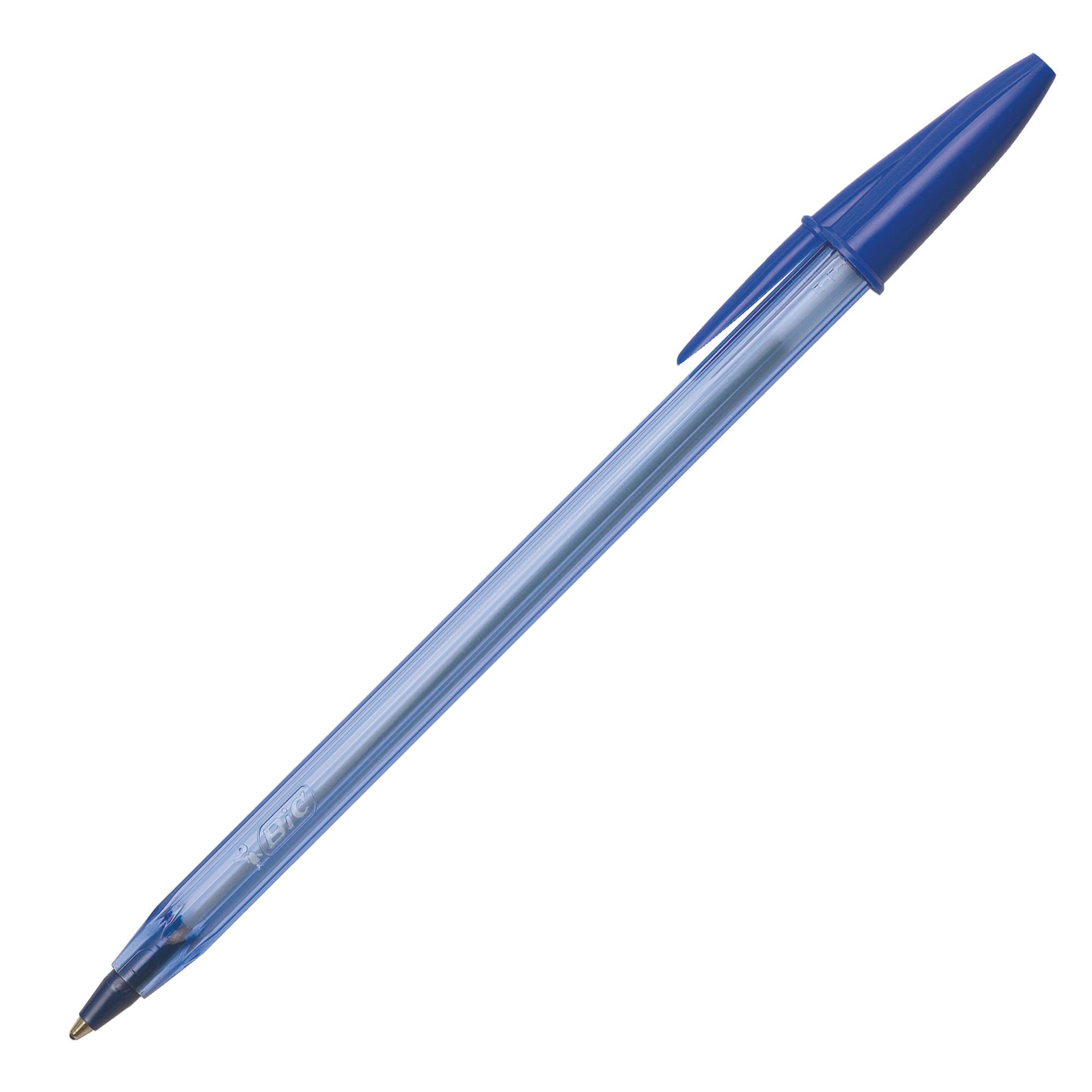 Stylos bille Bic Cristal Soft à capuchon pointe 1,2 mm écriture - Main Image