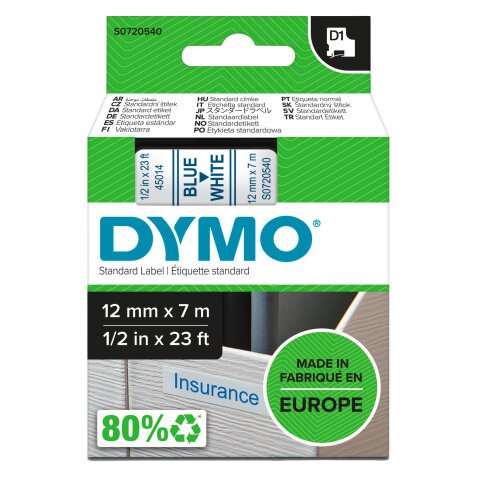 Lint polyester Dymo D1