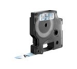 Ruban étiqueteuse Dymo fond transparent écriture noire longueur 7 m