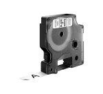 Ruban polyester Dymo D1 12 mm S0720540 fond blanc