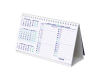 Desk calendar 2027 Brepols standard size 21 x 12,5 cm