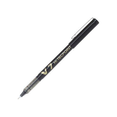Roller Pilot Hi-tecpoint V7 0.7 mm Negro