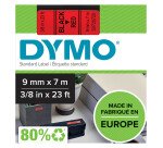 Dymolint 9 mm kleur tekst zwart