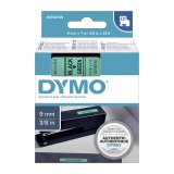 Dymo ribbon, 9 mm, black writing