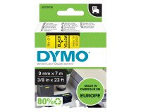 Cinta Dymo D1 escritura negra Ancho 9 mm x 7 m