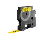 Ruban étiqueteuse Dymo écriture noire