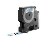 Ruban polyester Dymo D1 19 mm S0720820 transparent écriture noire