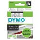 Lint polyester Dymo D1 S0720820 19 mm transparant met zwarte tekst