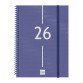 Agenda espiral Year 155 x 215 semana vista Finocam azul