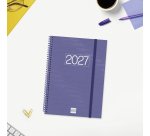 Agenda 155x212 Semana Vista Apaisada Espiral Year Finocam Catalán