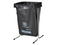 Soporte metálico fijo para bolsas de basura de 100-110 Litros