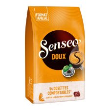 Coffee pads Senseo soft - pack of 54