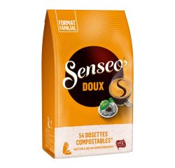 Koffiepads Senseo zacht - Pak van 54