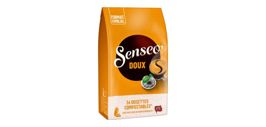 Kaffeepads Senseo weich - Pack von 54