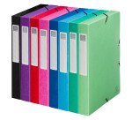 Boîte de classement Idérama en carte pelliculée 7/10e - dos 4 cm - couleurs assorties