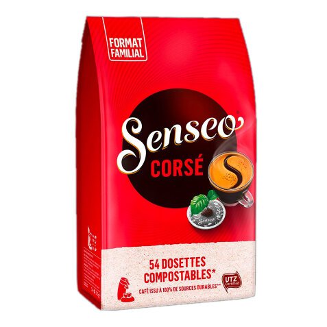 Koffiepads Senseo Corsé - pak van 54