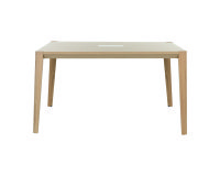 Mesa de reunión Ostrahl 160 x 140 cm Patas de fresno macizo