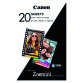Papier photo zinc Canon ZP-2030- boîte de 20 feuilles