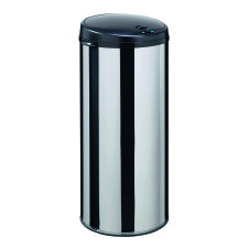 Automatic garbage can 45 L inox