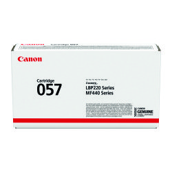 Toner Canon 057 zwart voor laserprinter 