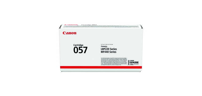 Toner Canon 057 noir pour imprimante laser