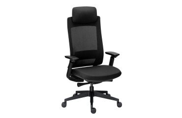 Sillón de oficina Marcus con reposacabezas