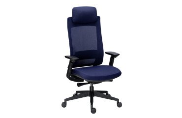 Sillón de oficina Marcus con reposacabezas