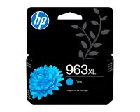 HP 963XL Cartouche cyan pour imprimante jet d'encre