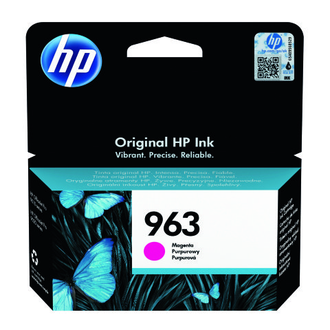 HP 963 Cartucho Original Magenta (700 páginas)