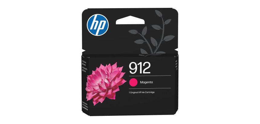 Cartridge HP 912 separate colors for inkjet printer 