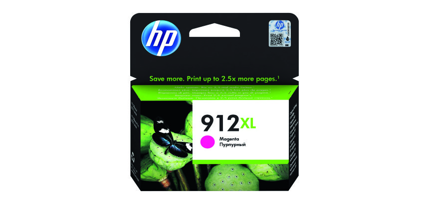 Cartridge HP 912XL afzonderlijke kleuren voor inkjetprinter