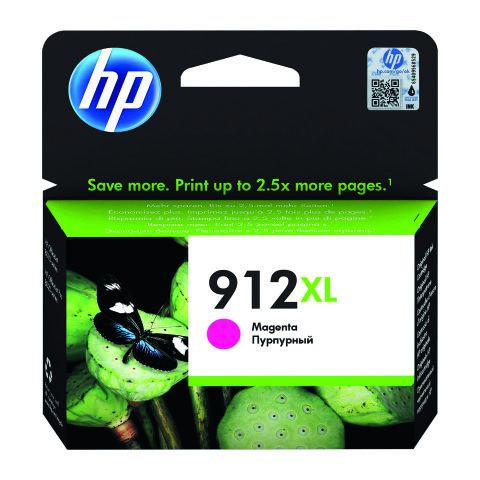 HP 912XL (3YL82AE) cartucho original magenta de alta capacidad (825 páginas)
