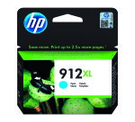 Cartouche HP 912XL couleurs séparées pour imprimante jet d'encre