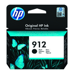 Tintenpatrone HP 912 schwarz für Tintenstrahldrucker 