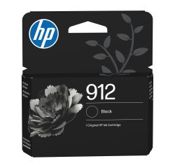 Cartouche HP 912 noire pour imprimante jet d'encre