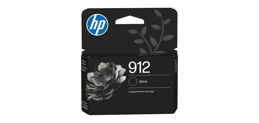 Cartouche HP 912 noire pour imprimante jet d'encre