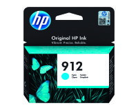 Cartridge HP 912 afzonderlijke kleuren voor inkjetprinter 