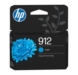 Cartouche HP 912 couleurs séparées pour imprimante jet d'encre