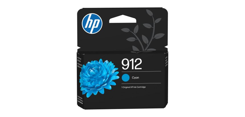 Cartouche HP 912 couleurs séparées pour imprimante jet d'encre
