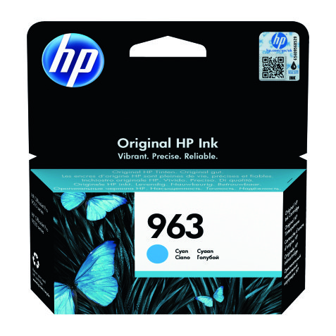 HP 963 Cartouche encre couleurs séparées pour imprimante jet d'encre
