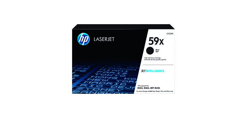 Toner HP 59X Noir