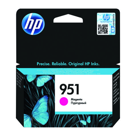 Cartouche d'encre HP 951 couleurs séparées pour imprimante jet d'encre