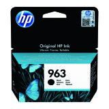 HP 963 Cartucho Original Negro (1000 páginas)